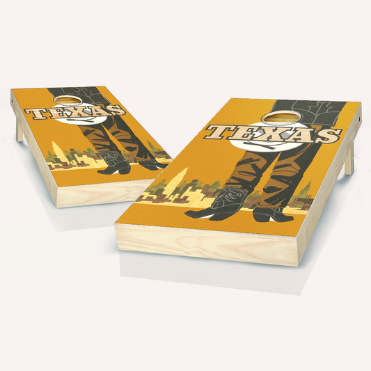 Texas Graphic Cornhole Boards