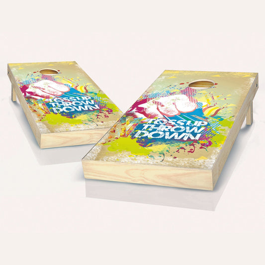 Toss Up Throw Down Cornhole Boards