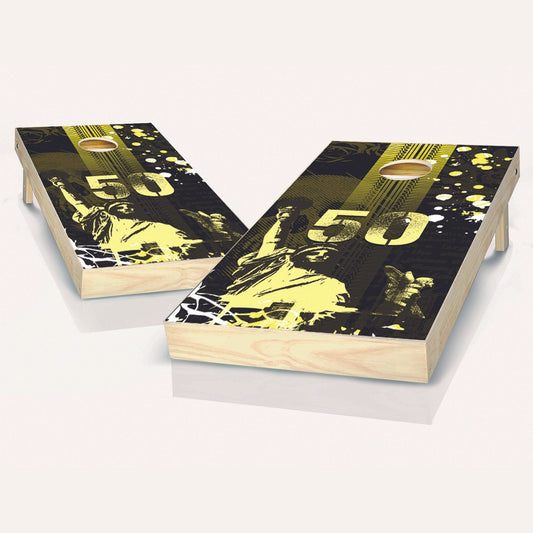 Urban Grunge Cornhole Boards