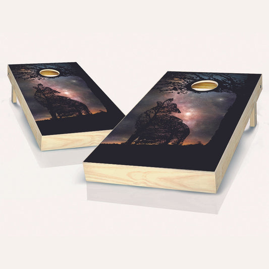 Wolf Woods Cornhole Boards
