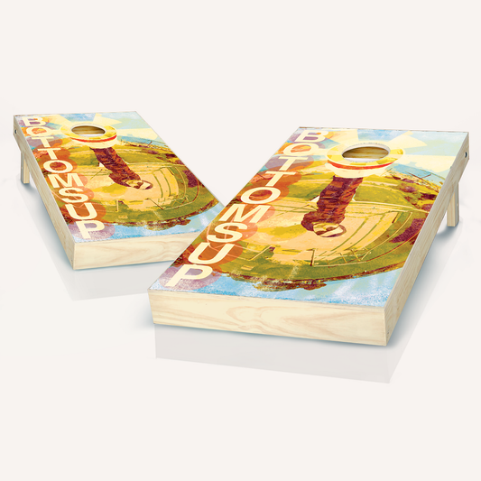 Bottoms Up Cornhole Boards
