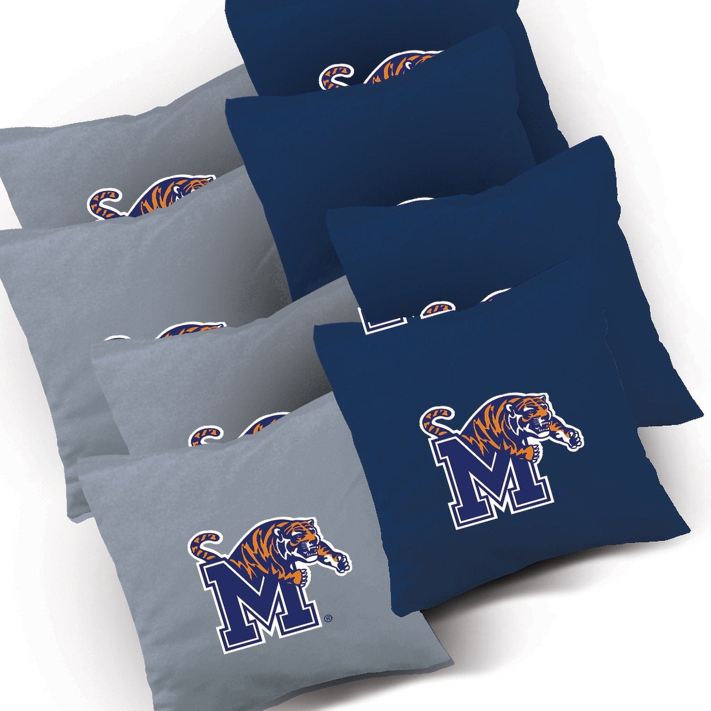 Memphis Tigers Stained Pyramid team logo bags