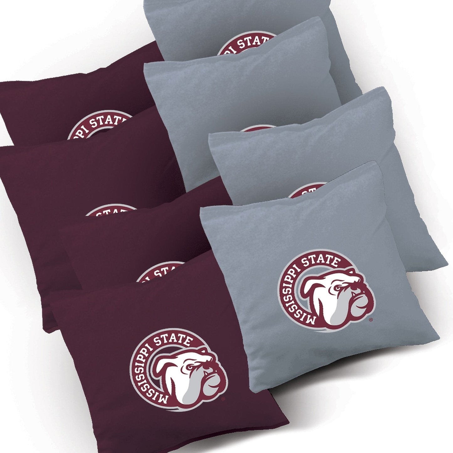Mississippi State Stained Striped team logo bags