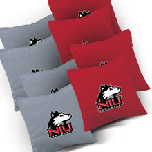 Northern Illinois Huskies Stained Stripe team logo corn hole bags
