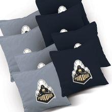 Purdue Boilermakers Stained Pyramid team logo corn hole bags
