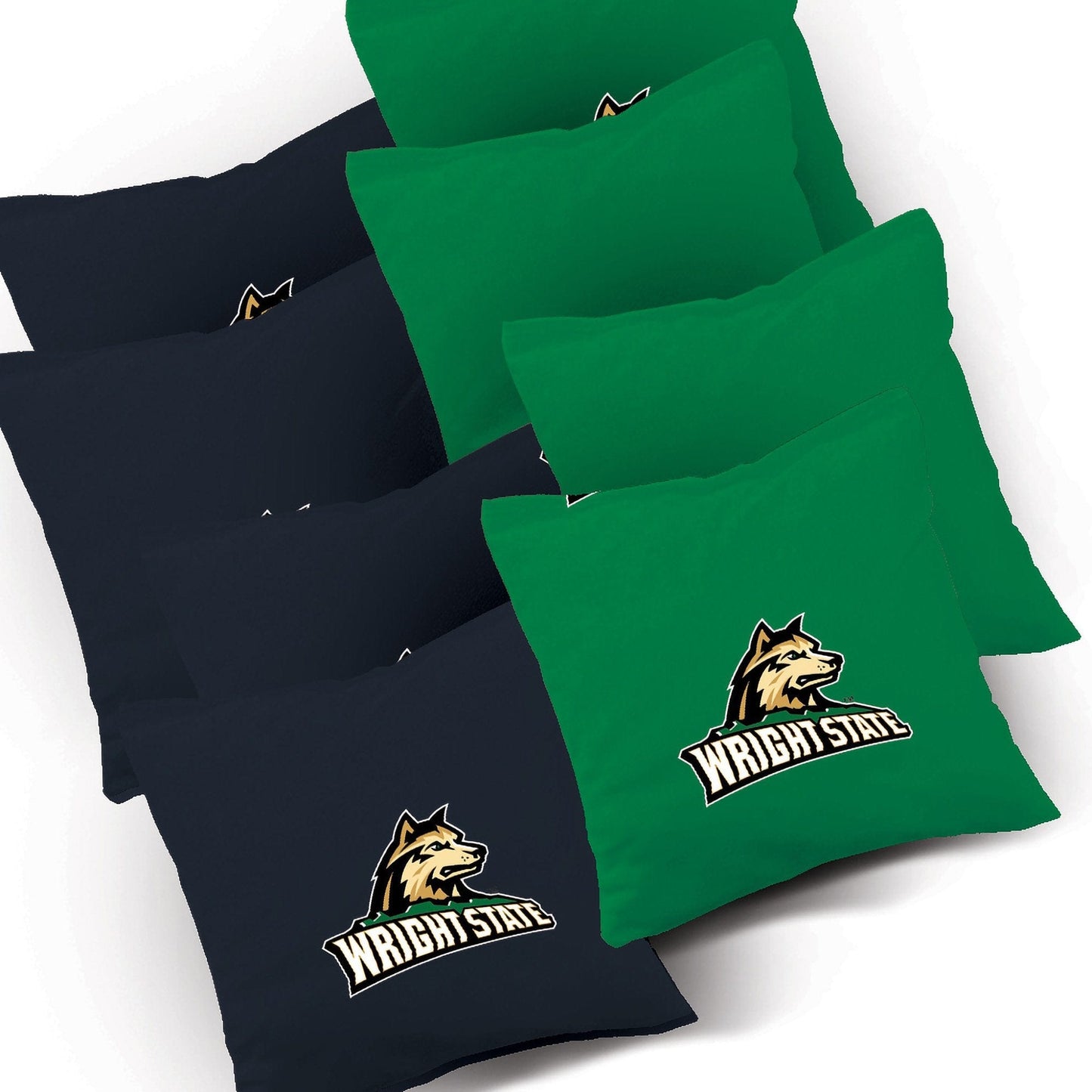 Wright State Stained Pyramid team logo bags