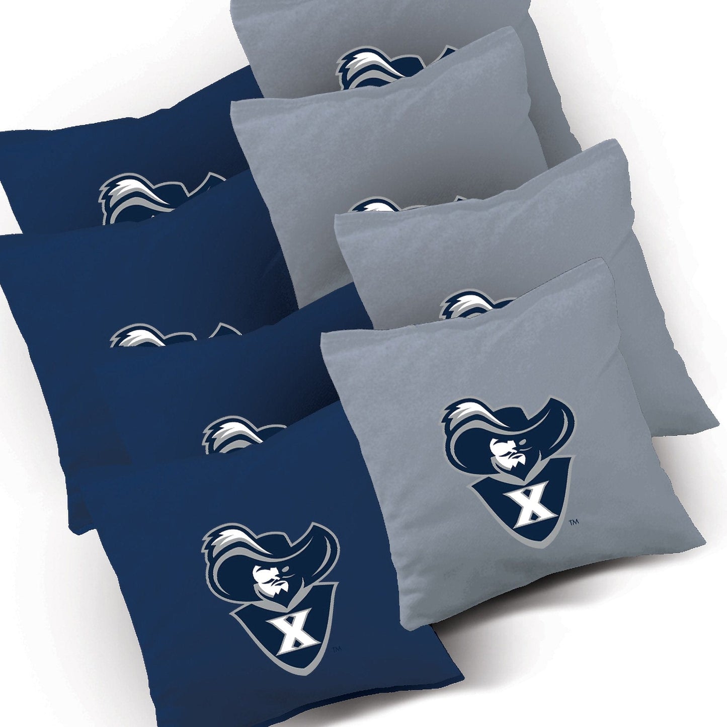 Xavier Stained Striped team logo bags