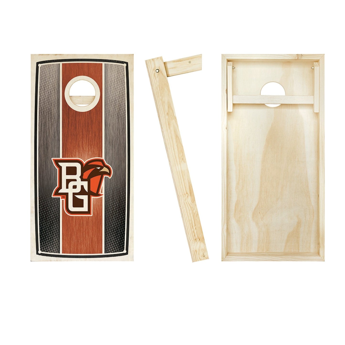 Bowling Green Falcons Stained Striped board entire set