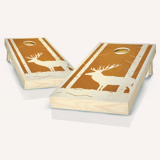 Buck Woods Maple Cornhole Boards