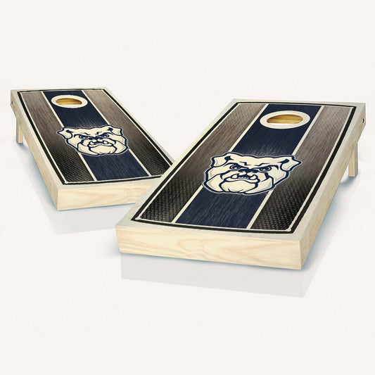Butler Bulldogs Stained Striped Cornhole Boards
