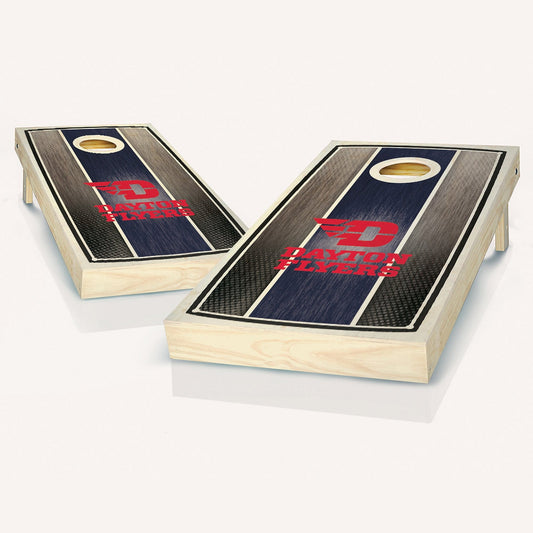 Dayton Flyers Stained Stripe Cornhole Boards