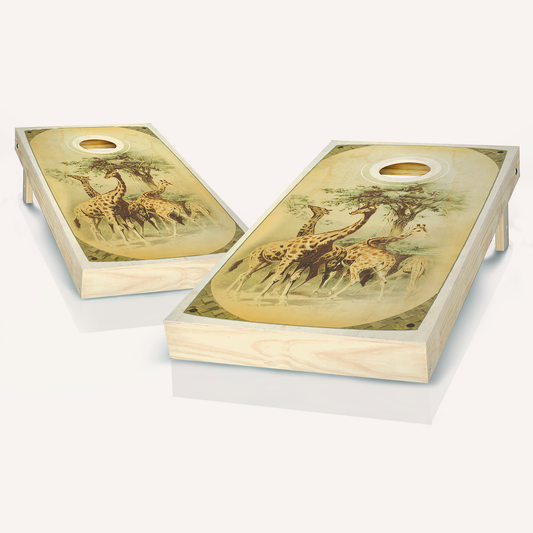 Giraffe Cornhole Boards