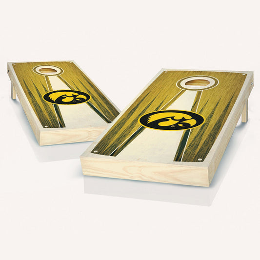 Iowa Hawkeyes Pyramid Cornhole Boards