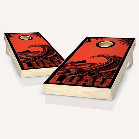 Luau Cornhole Boards