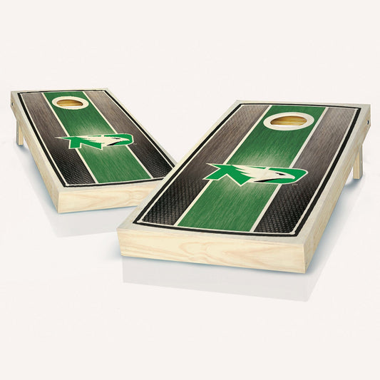 North Dakota Stained Stripe Cornhole Boards