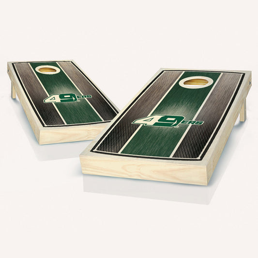 UNC Charlotte Stained Stripe Cornhole Boards