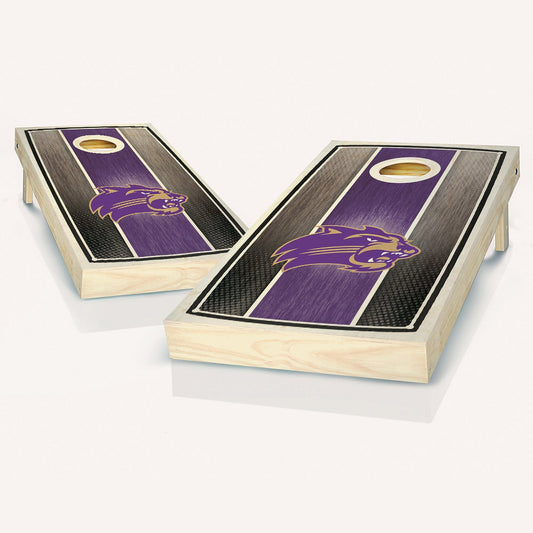 Western Carolina Stained Stripe Cornhole Boards