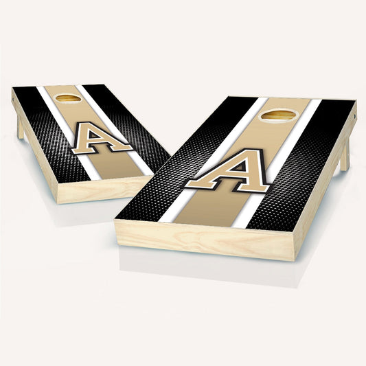 Army Black Knights Striped Cornhole Boards