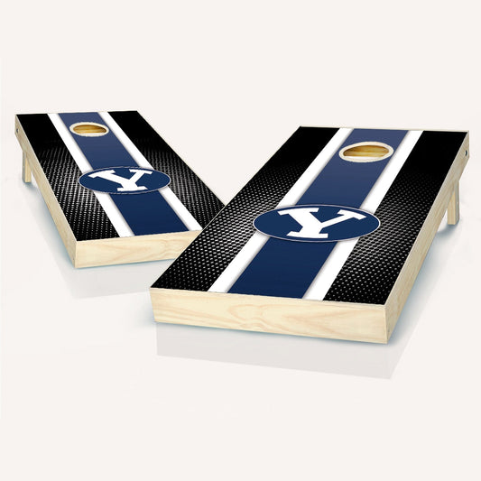 BYU Cougars Striped Cornhole Boards