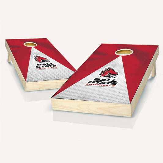 Ball State Cardinals Jersey Cornhole Boards