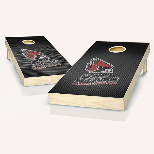 Ball State Cardinals Slanted Cornhole Boards