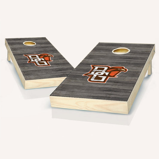 Bowling Green Falcons Distressed Cornhole Boards