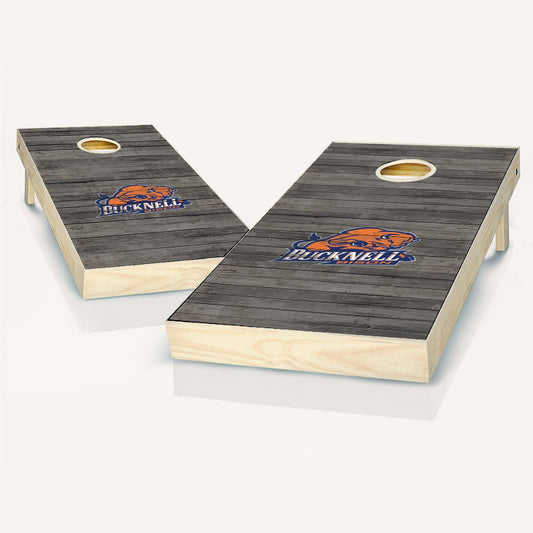 Bucknell Bison Distressed Cornhole Boards