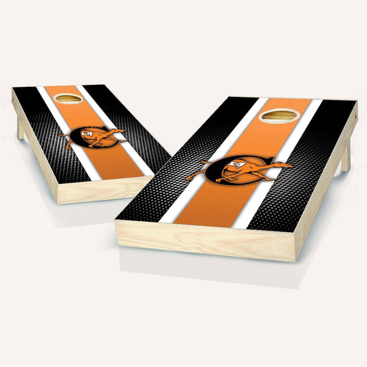 Campbell Striped Cornhole Boards