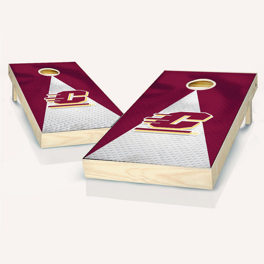 Central Michigan Jersey Cornhole Boards