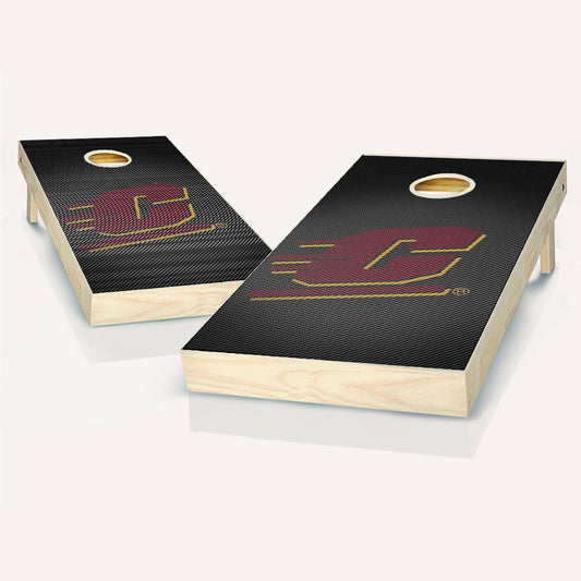 Central Michigan Chippewas Slanted Cornhole Boards