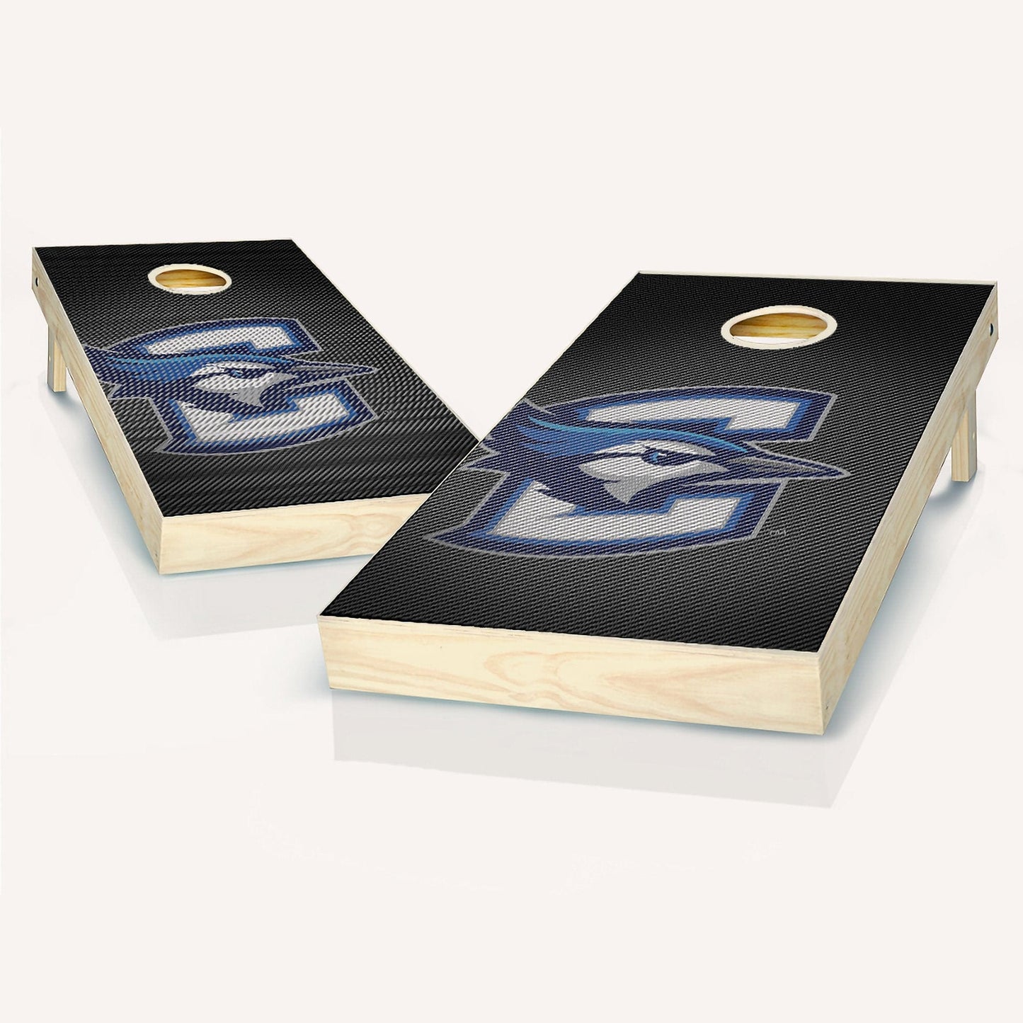Creighton Slanted Cornhole Boards