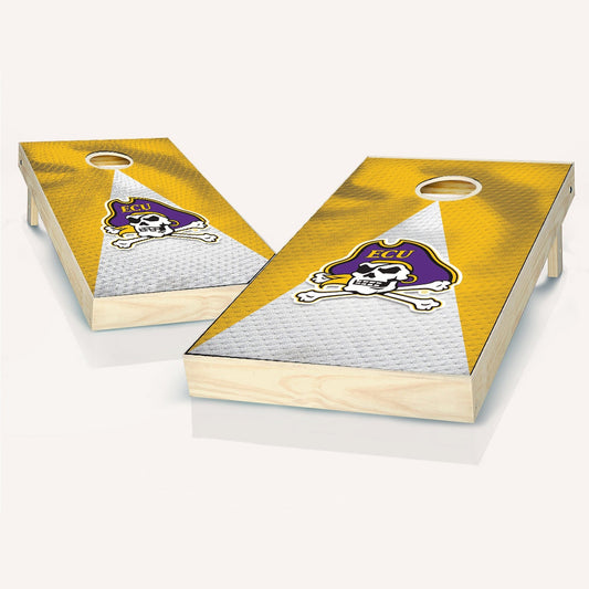 East Carolina Pirates Jersey Cornhole Boards