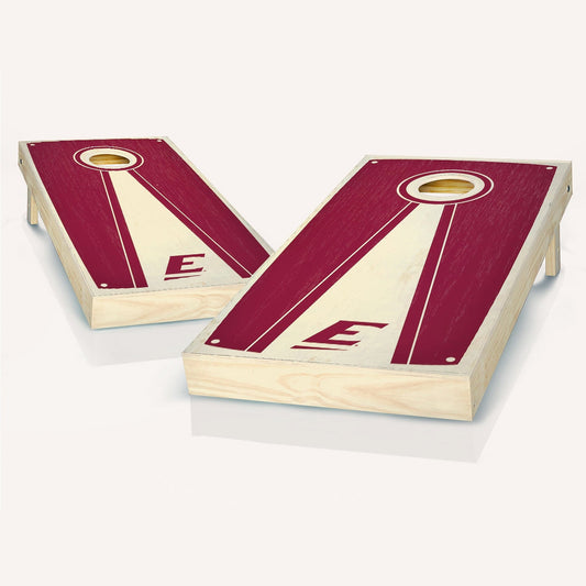 Eastern Kentucky Stained Pyramid Cornhole Boards