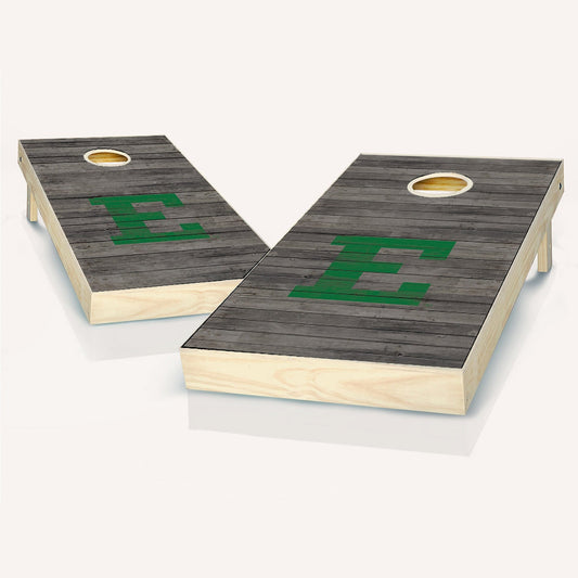 Eastern Michigan Eagles Distressed Cornhole Boards