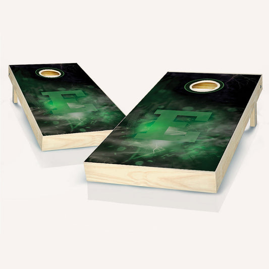 Eastern Michigan Eagles Smoke Cornhole Boards