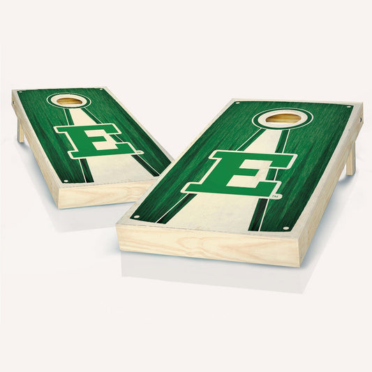 Eastern Michigan Eagles Stained Pyramid Cornhole Boards