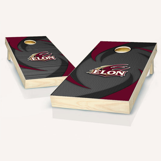 Elon Swoosh Cornhole Boards