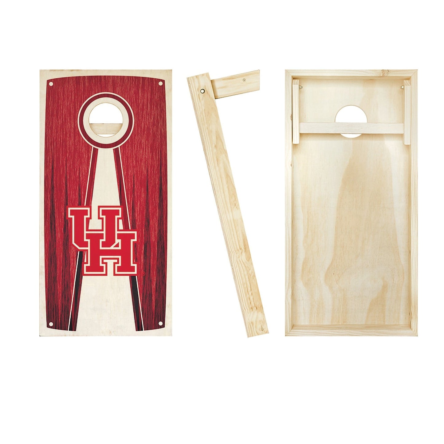 Houston Cougars Stained Pyramid board entire set