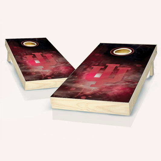 Indiana Hoosier Smoke Cornhole Boards