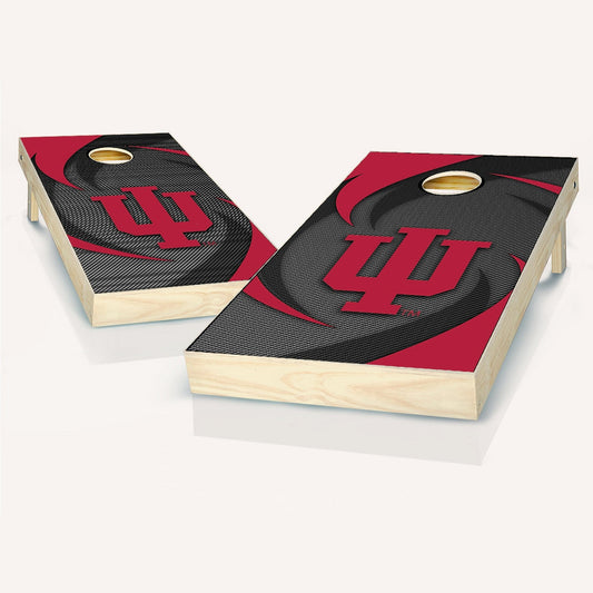 Indiana Hoosier Swoosh Cornhole Boards
