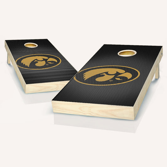 Iowa Hawkeyes Slanted Cornhole Boards