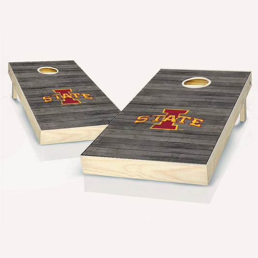 Iowa State Cyclones Distressed Cornhole Boards