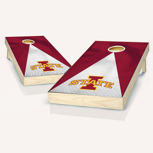 Iowa State Cyclones Jersey Cornhole Boards