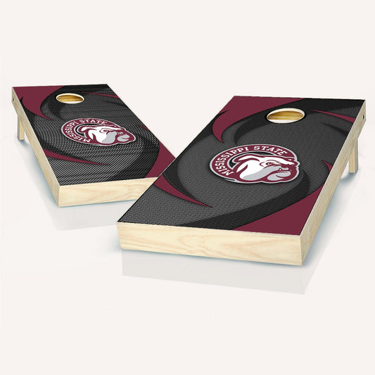 Mississippi State Bulldogs Swoosh Cornhole Boards
