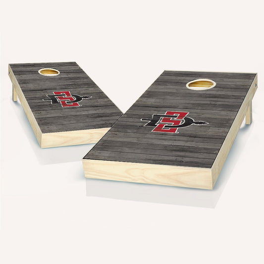 San Diego State Distressed Cornhole Boards