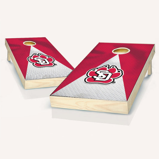 South Dakota Coyotes Jersey Cornhole Boards