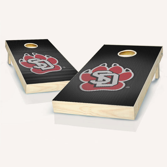 South Dakota Coyotes Slanted Cornhole Boards