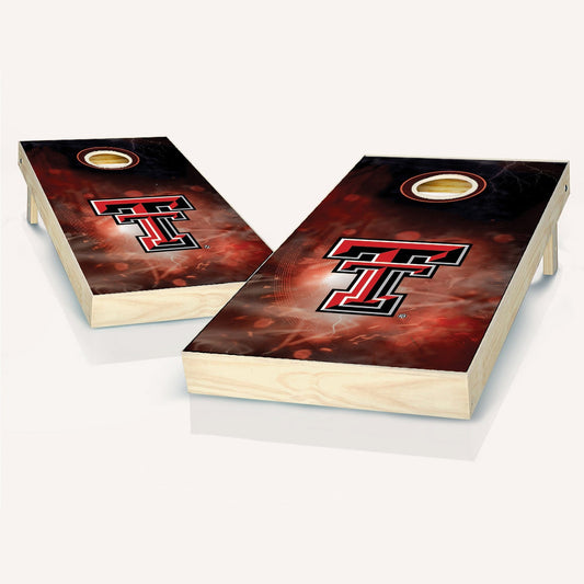Texas Tech Red Raiders Smoke Cornhole Boards