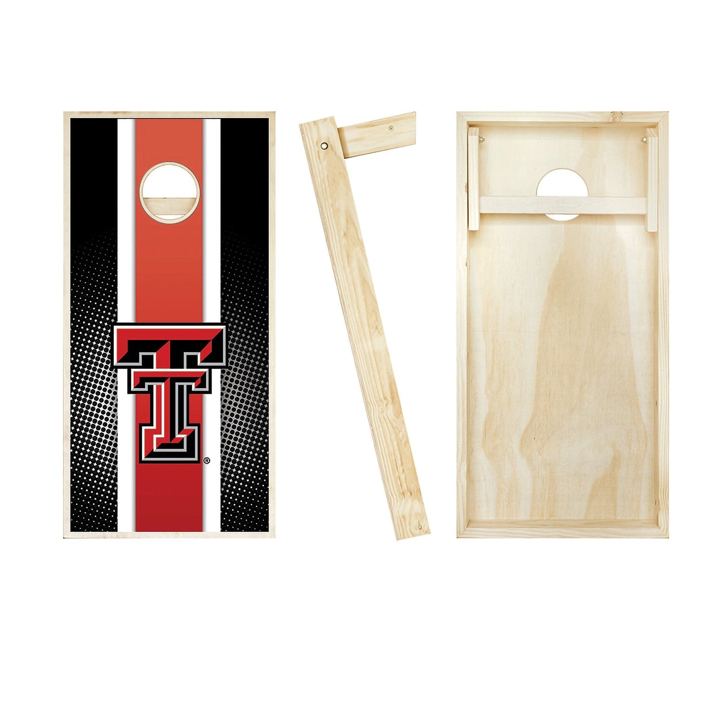 Texas Tech Red Raiders Striped board entire set