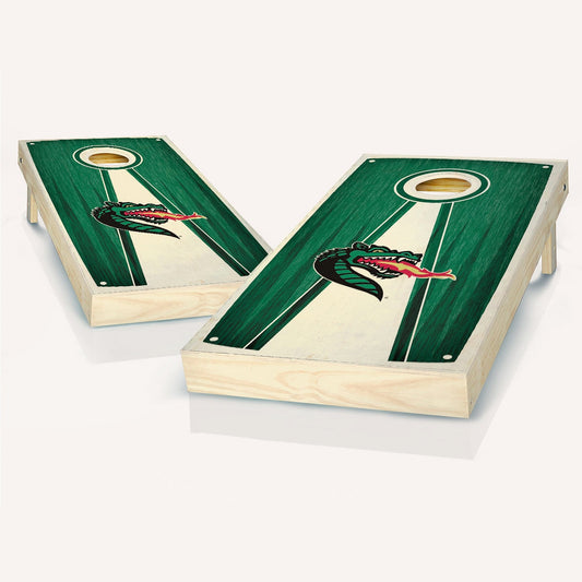 UAB Stained Pyramid Cornhole Boards